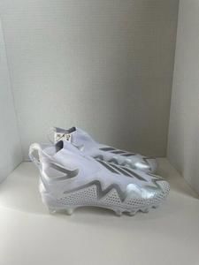 Adidas Freak Ultra 22 Primeknit Laceless Football Cleats Sz 12 White and Silver